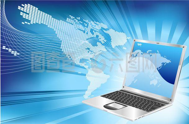 科技之光 地球背景下的计算机科技革命